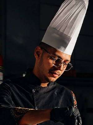 Skilled chef